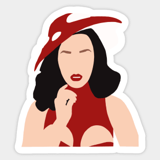 Katy Vegas Sticker